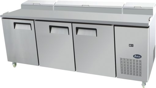 Atosa Triple Door Food Prep Table Fridge MPF8203