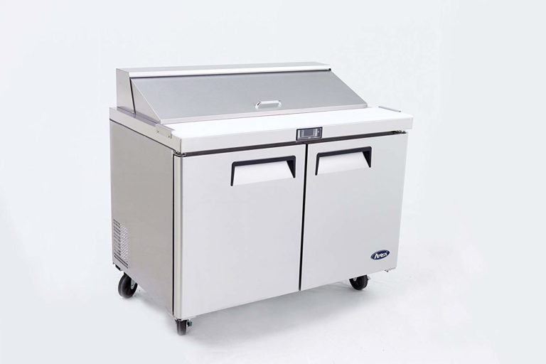 Atosa Large Double Door Food Prep Table Fridge MSF8303