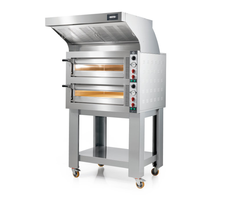 Cuppone double deck commercial pizza oven Tiepolo LLKTP6352L