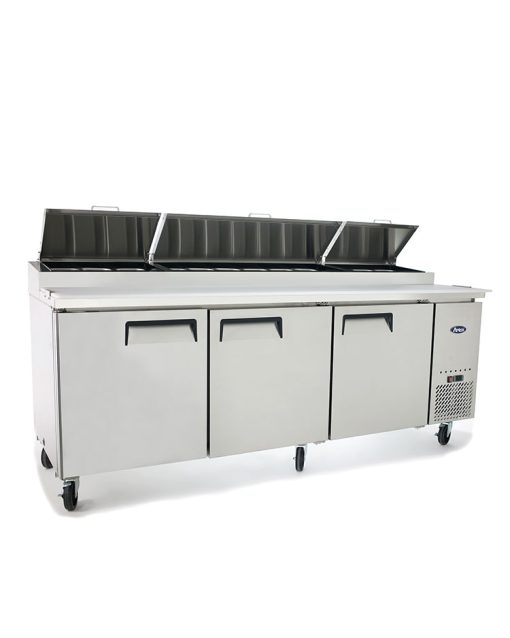 Atosa Triple Door Food Prep Table Fridge MPF8203