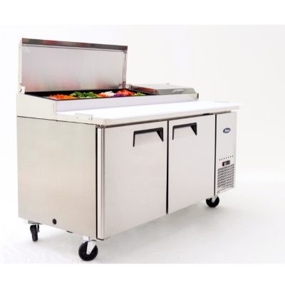 Atosa Double Door Food Prep Table Fridge MPF8202