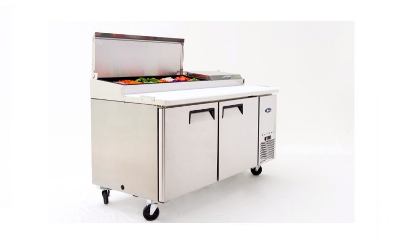 Atosa Double Door Food Prep Table Fridge MPF8202
