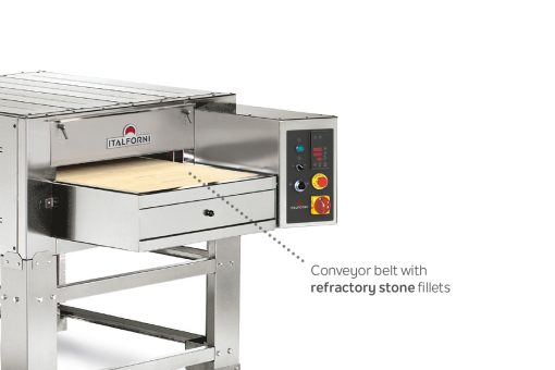 Italforni Stone Electric conveyor Commercial Pizza Oven TSB