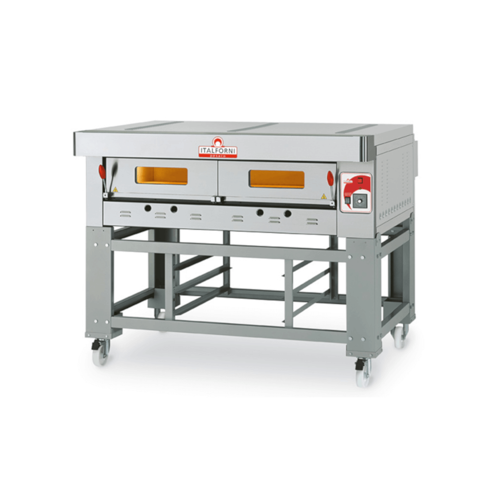 Italforni EGC1 Single deck gas commercial pizza oven Euro Pizza Ovens