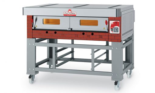 Italforni Heavy duty single deck gas pizza oven EGC-1