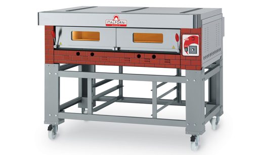 Italforni Heavy duty single deck gas pizza oven EGC-1