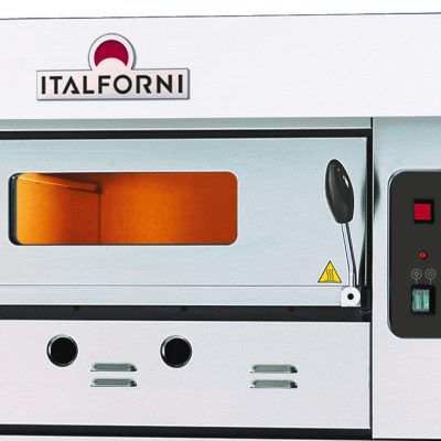 Italforni EGB-1 Heavy duty single deck gas commercial pizza oven