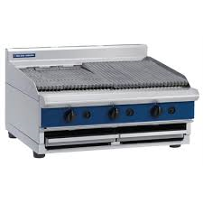 Blue Seal Bench Model Gas Chargrill 900mm G596-B