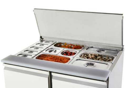 Atosa ICE3800GR 2 door prep fridge