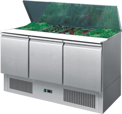 Atosa ICE3850GR 3 door prep counter OUT OF STOCK