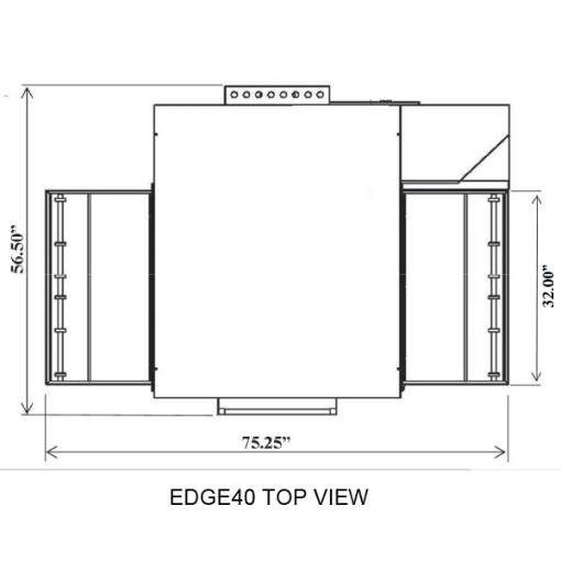 EDGE NEW 2nd Generation Pizza oven conveyor 32" EDGE3240-1