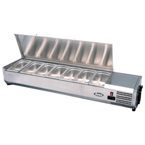 Atosa toppings unit VRX 1200/330S stainless steel lid