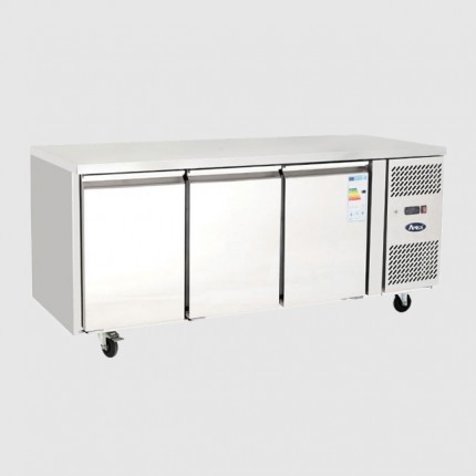 Atosa EPF3472HD Three Door Counter Freezer 420ltrs