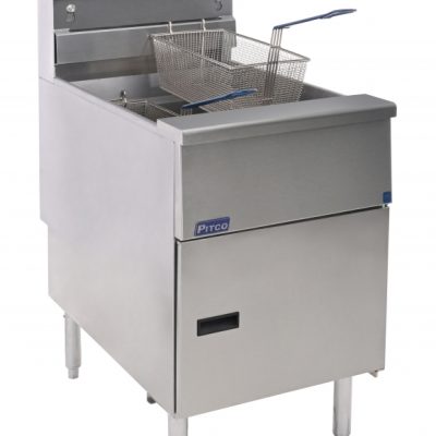 Pitco SG18S Single tank gas fryer