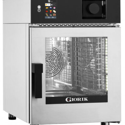 GIORIK KORE – KM061W 6 X 1/1GN Slimline combi oven with wash system