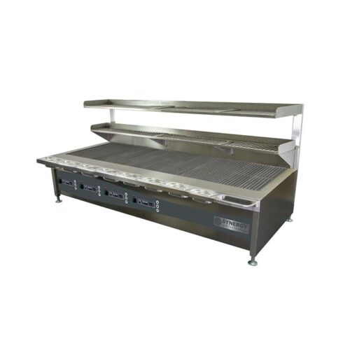 Synergy Trilogy ST1700 Grill garnish rail and slow cook shelf