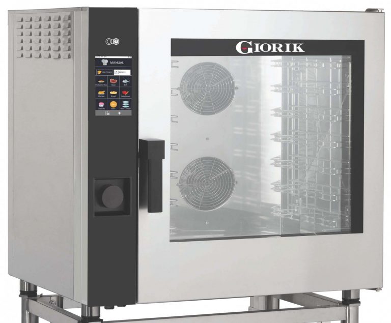 Giorik MOVAIR MTG7W-R 7 Rack Gas Combi / Bake Off Oven With Wash System
