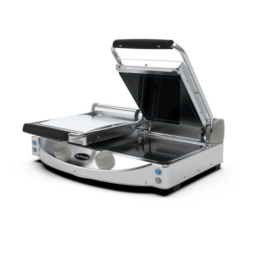 Spidocook Spidoglass Double Ribbed Upper Smooth Lower Grill Manual
