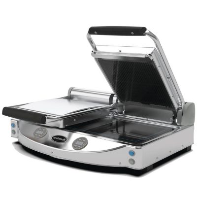 Spidocook Spidoglass Double Ribbed Upper Smooth Lower Grill