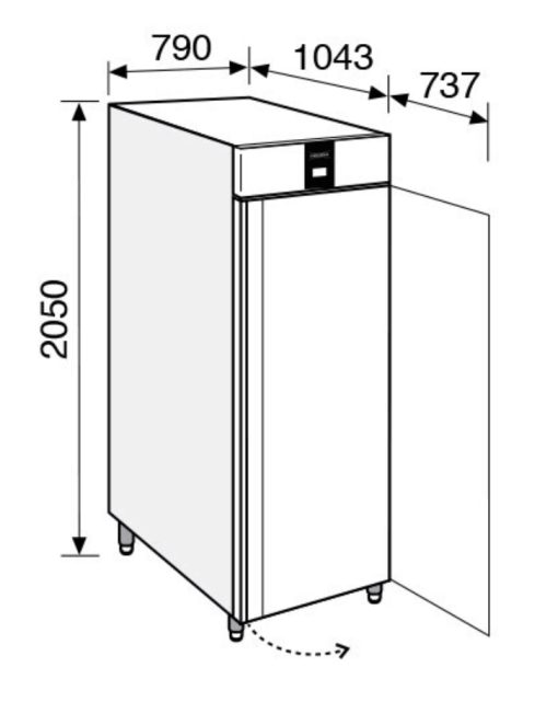 Everlasting Retarder Prover AFK031 Baking Cab