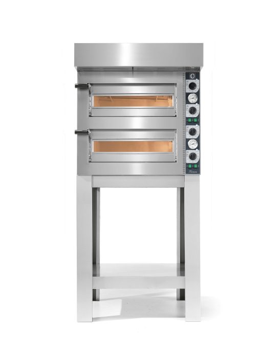 Cuppone Tiziano LLKTZ4202 double deck electric pizza oven - Image 4