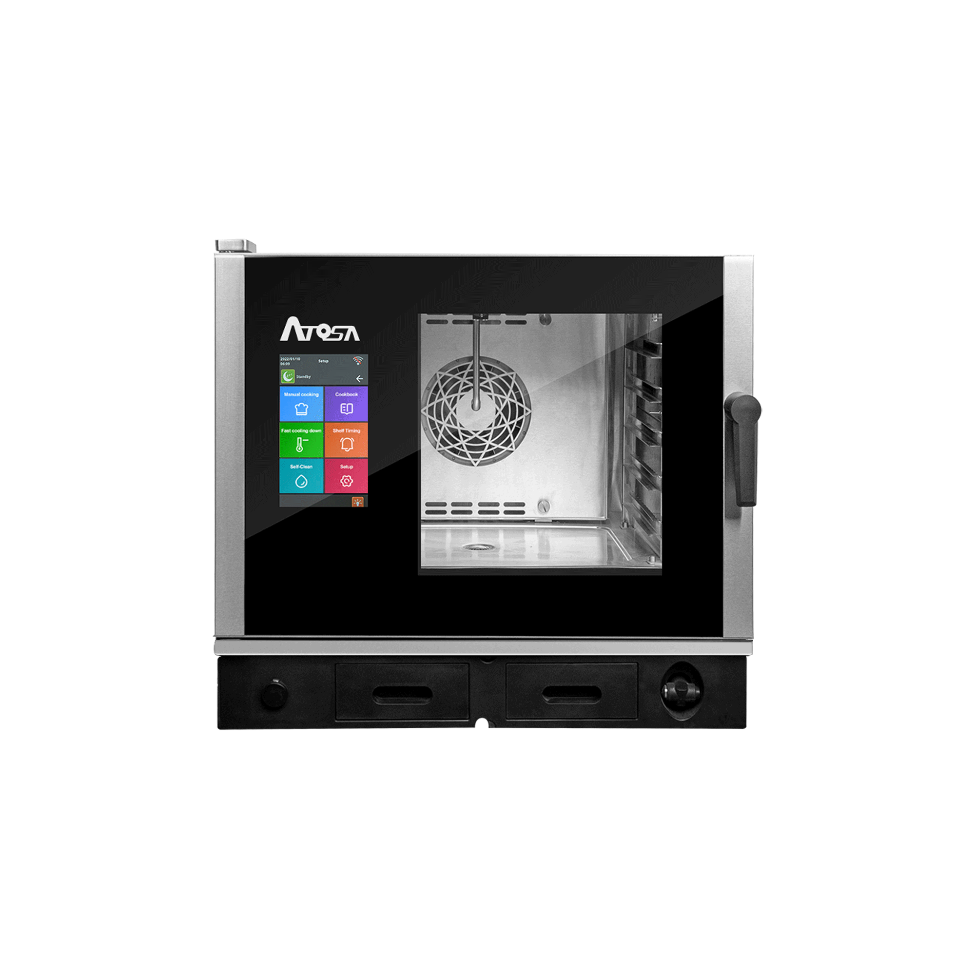 Atosa combi oven gif