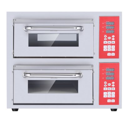 Chefs Range FP17AE – Compact Twin Deck Pizza Oven for Mobile Catering & Small Kitchens